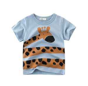 เสื้อยืดพิมพ์ลายหมีสุดเท่คอกลมและแขนสั้นเหมาะสำหรับเด็กผู้ชาย - Product Image 3