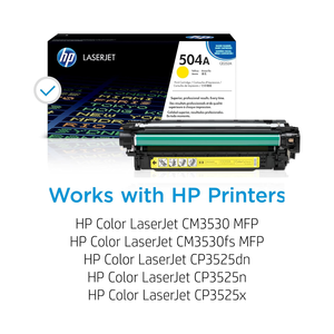 Cartucho de Tóner Amarillo Original HP CE252A para Impresora HP 504A - Product Image 4