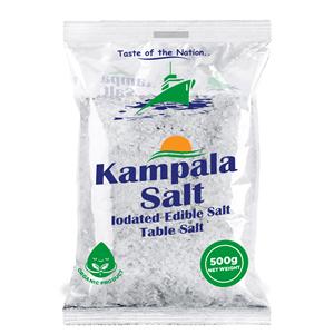 Kampala Salt Iodated Edible Table Salt 500g <b>Net</b> Weight Organic Product - Product Image 1