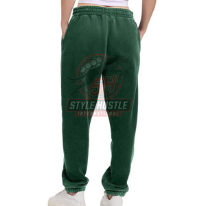 High Quality Streetwear Oversized Acid Wash <b>Trousers</b> Wholesale Fashion Clothing Acid Wash <b>Trousers</b> - Product Image 2
