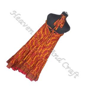 SD008 สารี/ส่าหรี/ชารีอินเดียและปากีสถานเสื้อผ้าจากอินเดียฮิปปี้BohoอินเดียHandmadeสตรีVINTAGE Sariผ้าไหม - Product Image 6