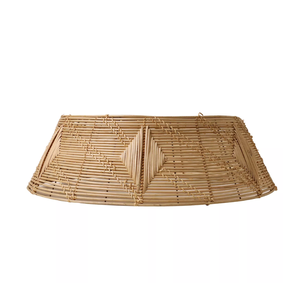 Accesorios de soporte de árbol de Navidad de ratán Natural de nuevo diseño, artículos de temporada de vacaciones al por mayor de fábrica de Vietnam, buen precio - Product Image 2