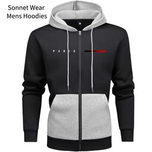 เสื้อแจ็คเก็ตมีฮู้ดซิปสำหรับผู้ชายฤดูหนาว - Product Image 6