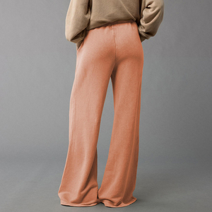 In Stock Women <b>Flare</b> <b>Yoga</b> <b>Pants</b> <b>Bell</b> Bottom High Waistband Scrunch <b>Flare</b> <b>Pants</b> for Women Custom Logo <b>Pants</b> With Inner Pockets - Product Image 2