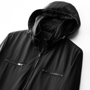 Vintage <b>Punk</b> Men's Big and Tall Leather <b>Jackets</b> Washed Padded Leather <b>Jacket</b> for Men - Product Image 6