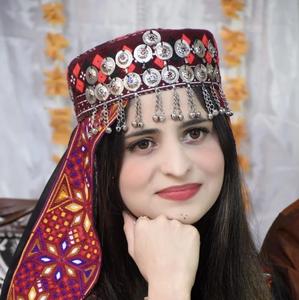 Traditional Afghan Kuchi Tribal Handmade Embroidered <b>Cap</b> Hat with Colorful Beads Stainless Steel Afghani Tassels for <b>Women</b> <b>Caps</b> - Product Image 5