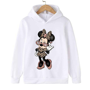 Sweatshirts brodés pour filles, sweat à capuche à manches longues, design souris, vêtements d'hiver, printemps et automne pour enfants, nouveauté - Product Image 4