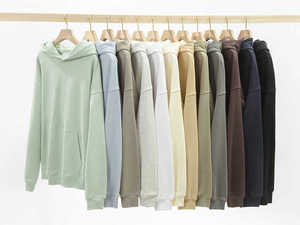 Fabricante personalizado francés Terry Sudadera con capucha en blanco Unisex 100% algodón de gran tamaño peso pesado 14 Oz sudaderas con capucha hombres DDP envío - Product Image 3