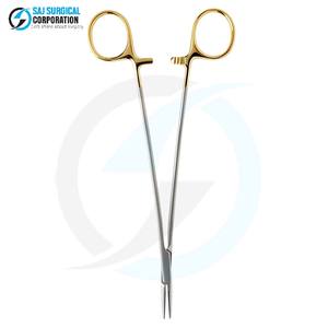 Portaagujas Debakey Manual de Acero Inoxidable de Alta Calidad, Certificado CE, Diseñado para un Control Preciso de las Agujas, Uso Quirúrgico - Product Image 3