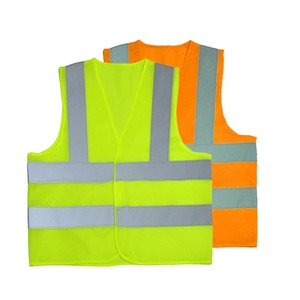 Manufacture <b>Reflector</b> Jackets Vest Safety Vest Custom logo Construction Clothing Multi Pockets Safety Vest - Product Image 5
