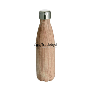 Botella de agua de madera para niños Uso escolar Botella de bebida ecológica reutilizable con seguridad natural y estilo Tradebyd - Product Image 4