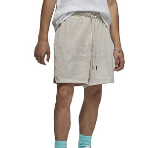 High Street Men's Summer Gym Shorts Secado rápido Personalizable Cintura media Malla Vintage Patrón lavado Poliéster de alta calidad - Product Image 2