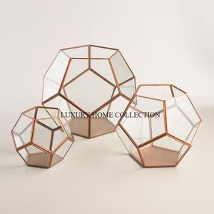 Caja de almacenamiento de tarjetas de boda con forma hexagonal de lujo de acrílico transparente tamaño personalizado cajas de tarjetas de oficina en casa nuevas decoraciones de boda - Product Image 5