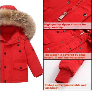 Conjunto de Chaqueta y Pantalones de Esquí para Niños, Talla Grande, Impermeable, Cortavientos, Transpirable, Absorbente de Humedad, Traje de Nieve Aislante para Invierno - Product Image 3