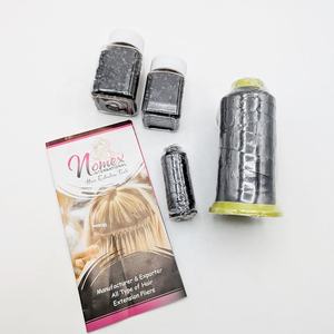 Kit d'outils pour extensions de cheveux NOMEX INTERNATIONAL de qualité supérieure, lames en acier inoxydable, poignées en plastique, pointe polie, déchirateur fin - Product Image 2