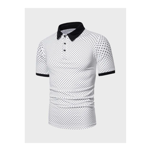 2024 marca personalizada antiarrugas leopardo manga larga 100% poliéster Spandex deportes hombres Golf para camisas - Product Image 6