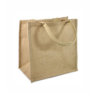 Wholesale Customized Printed Large Natural Eco Friendly Burlap Jute Shopping Tote Beach Bag Wholesale With Logos For Export - Product Image 2