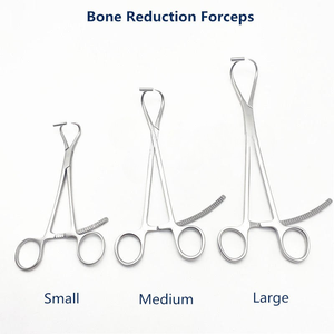 Pince de réduction pointue orthopédique Surgiright avec trou de guidage pince de réduction osseuse en acier inoxydable - Product Image 2