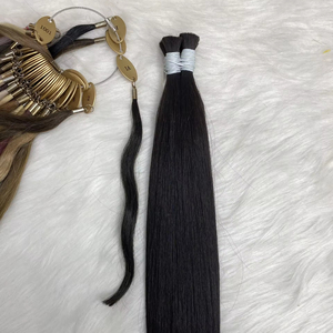 Vente en gros Extensions de cheveux Remy vierges 100% Vague naturelle Styles Super ondulés profonds Expédition de cheveux en vrac vietnamiens bruts vers les États-Unis - Product Image 1