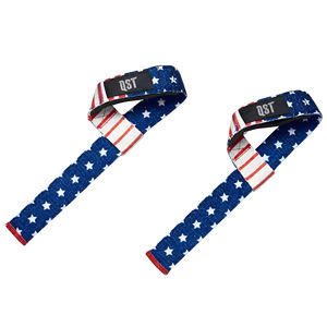 Premium Sublimation Lifting Straps Custom Printed <b>Wrist</b> <b>Support</b> with Palm Guard Adjustable Non-Slip Neoprene Padding for Workout - Product Image 5