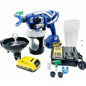 Nouveau pulvérisateur portatif sans fil électrique haute pression MAX pour eau, huile et peintures 5L, compatible batteries DeWalt - Product Image 1