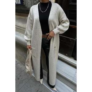 <b>Women's</b> Belted <b>Pocket</b> Detail <b>Cardigan</b> 5171 - Product Image 4