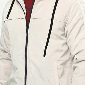 Chaqueta táctica con capucha de lana Softshell de punto impermeable personalizada para hombres, deportes al aire libre, transpirable, secado rápido, diseño personalizado - Product Image 3