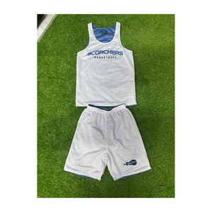 Tarifs de gros personnalisés Tendance Design Réversible BasketBall Singlets Gilets Ensemble Pour Hommes Uniforme De Basketball - Product Image 1