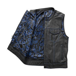 Gilet en cuir grande taille pour hommes, vêtements d'hiver chauds et décontractés, respirant et à prix raisonnable Service OEM disponible - Product Image 3