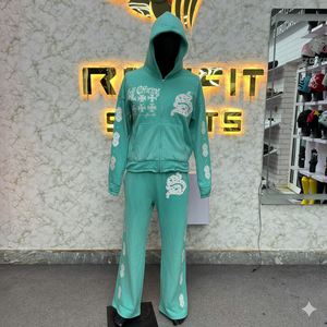 Dernier modèle imprimé personnalisé Dernier style à bas prix Survêtement à fermeture éclair pour hommes Style unique Nouveau design Survêtements pour hommes - Product Image 5