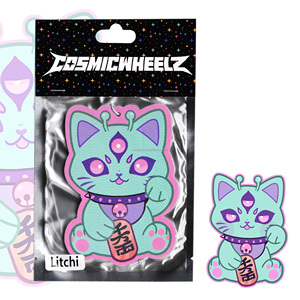 Désodorisant de <span class=keywords><strong>voiture</strong></span> en papier coton découpé sur mesure, parfumé aux senteurs variées, de luxe et longue durée, avec logo personnalisé, vente en gros - Product Image 5