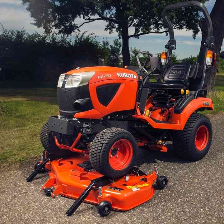 Lawn Mower 4x4 Small Tractor With Front End Loader Backhoe Kubota Tractors Trucks Agriculture Mini Farm Tractor..