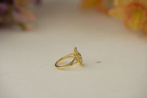 Anillo de diamante cultivado en laboratorio de lujo corte redondo VS1 IGI SGL certificado Oro rosa oro plata compromiso boda joyería al por mayor - Product Image 5