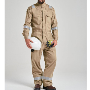 Fourniture d'usine Combinaisons FR résistantes aux flammes Vêtements de sécurité Vêtements de travail Combinaison de travail FR Combinaisons résistantes aux flammes anti-feu - Product Image 4