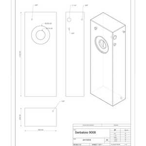 Tanque de Agua Blanca/Neutra de HDPE LT 93 para Barcos, Autocaravanas y Casas Rodantes - Almacenamiento de Agua Limpia y Aguas Residuales - Product Image 3