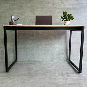 โต๊ะทำงานสำนักงานสมัยใหม่ ดีไซน์มินิมอล 120x60 ซม. ไม้ยางพารา ขาเหล็ก HBSL030 - Product Image 4