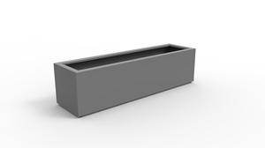 กระถางต้นไม้โลหะชุบสังกะสีเกรดสูง2023สำหรับผู้ซื้อจำนวนมากที่ปลูกต้นไม้ในร่มขนาดใหญ่ - Product Image 6