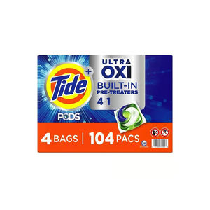 Cápsulas de Lavado Ultra Oxi de Tide con Poder de Limpieza Ultra para Ropa Brillante y sin Olores en Cada Lavado - Product Image 4