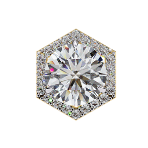 Boucles d'oreilles en diamant de laboratoire haut de gamme en or 14 carats VVS 2.10CT Cut D E IGI Certified Rose Yellow White Gold Jewelry Mariages à la mode - Product Image 2