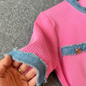 ชุดเดรสยีนส์สีเข้มระบายอากาศสำหรับผู้หญิงช่วงฤดูร้อน พร้อมเข็มขัดคาดเอว ดีไซน์ย้อนยุคคุณภาพสูง ชุดกระโปรงแฟชั่น กระโปรงยาวอเนกประสงค์สำหรับใส่ในชีวิตประจำวัน - Product Image 4