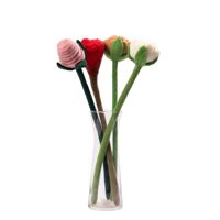 Filzblumen Umweltfreundliche Hochzeitsdekoration Anpassbare Farben Großhandel Private Label Schnelle Lieferung Heimdekoration Nepal