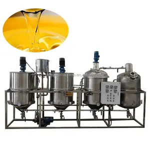 Máquina de refinación de aceite de palma crudo, máquina de refinación de aceite de soja