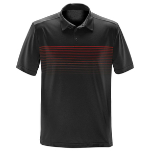 Hombres personalizados de alta calidad para camisas Patrón sólido Sublimación Forrado Tejido de poliéster de punto Manga corta anticontracción - Product Image 1