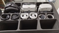 Casque VR à lunettes VR PD18W charge rapide Chariot de charge en PVC durable et étanche de haute qualité
