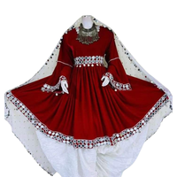 Nouvelles robes pour femmes bohèmes, tribales, ethniques, vintage, afghanes, kuchi, hauts courts, manches longues, tenues de fête modestes pour adultes