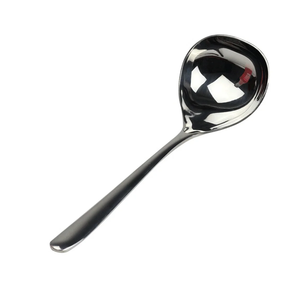 Cuchara de acero inoxidable personalizable para servir bodas y fiestas, cuchara artesanal de alta calidad con el precio más bajo - Product Image 4