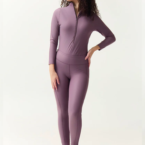Burkinis de bain islamiques modestes pour femmes, design personnalisé, coupe haute, imprimé, ensemble 2 pièces, haute qualité, Spandex/Polyester, séchage rapide - Product Image 4