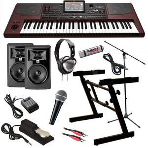 GLOBAL SALES FOR NEW Korg PA1000 <b>Portable</b> Professional Digital Piano <b>Keyboard</b> 61Keys ouch Sensitive Built-In Speaker Accessories - Product Image 1