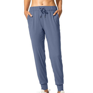 กางเกงกีฬาขายาวมีเชือกผูกสำหรับผู้หญิงกางเกงโยคะออกกำลังกายแบบลำลอง - Product Image 2