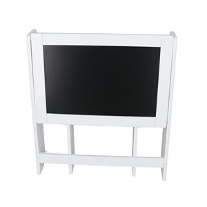 WELL HOME Bureau à tableau noir pliable blanc pour enfants - Product Image 6